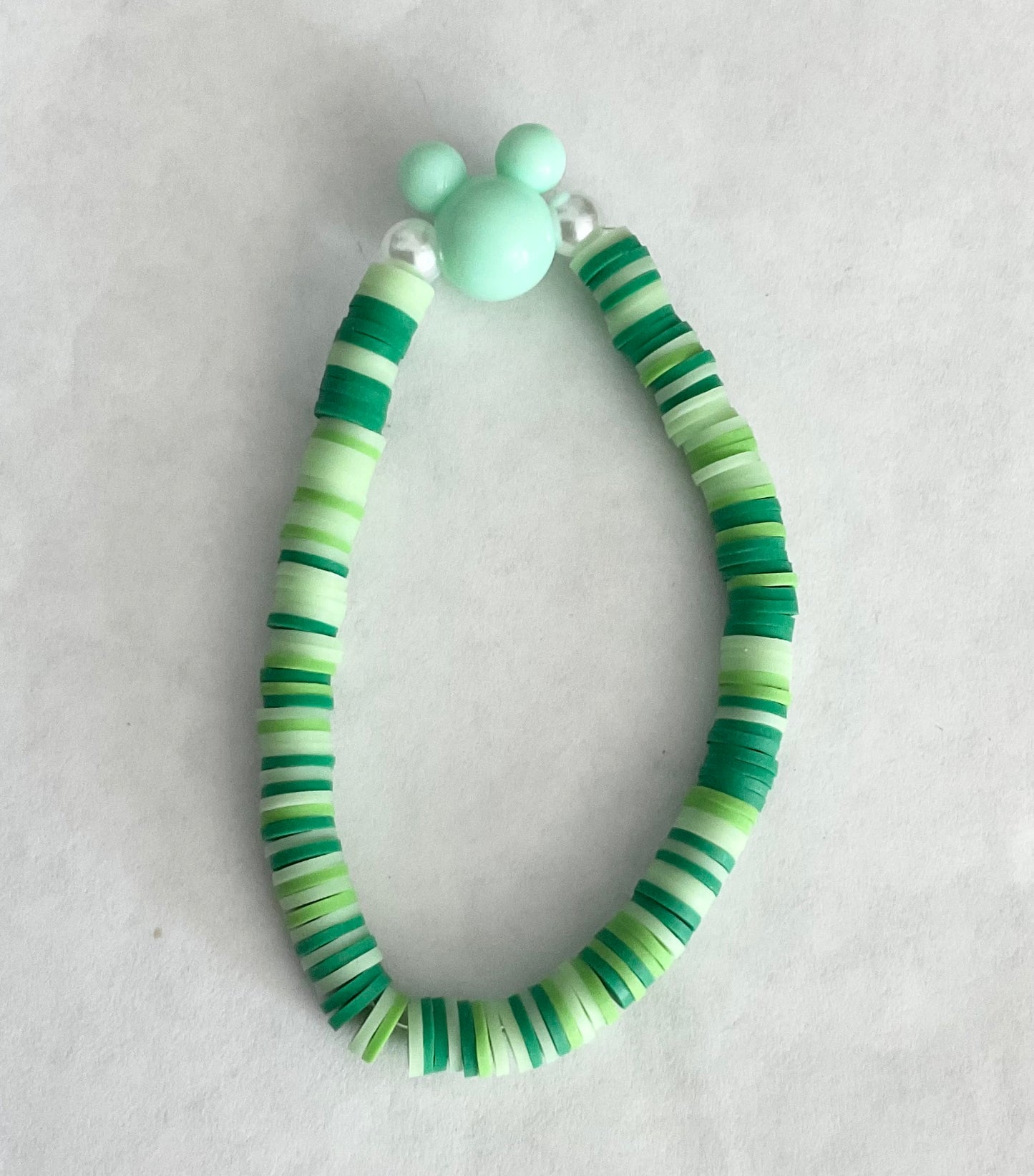 Magical clay beaded bracelet