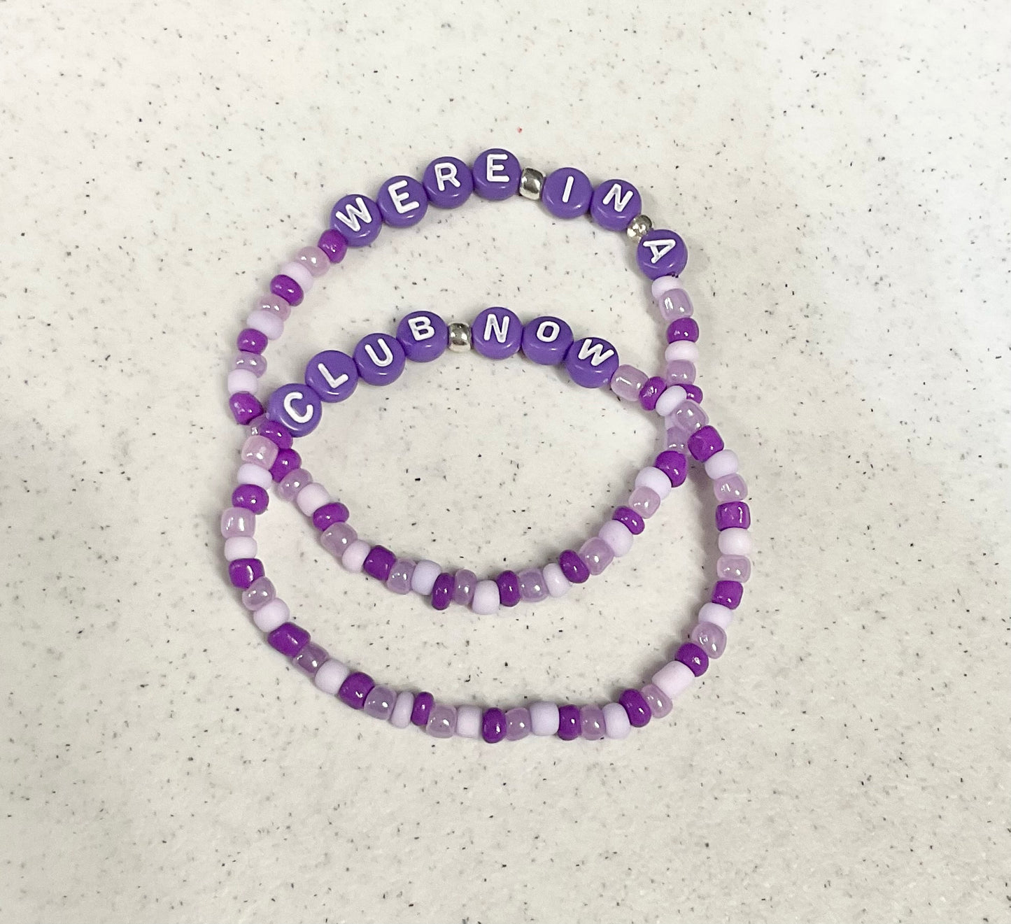 Magical grape soda club bracelet set