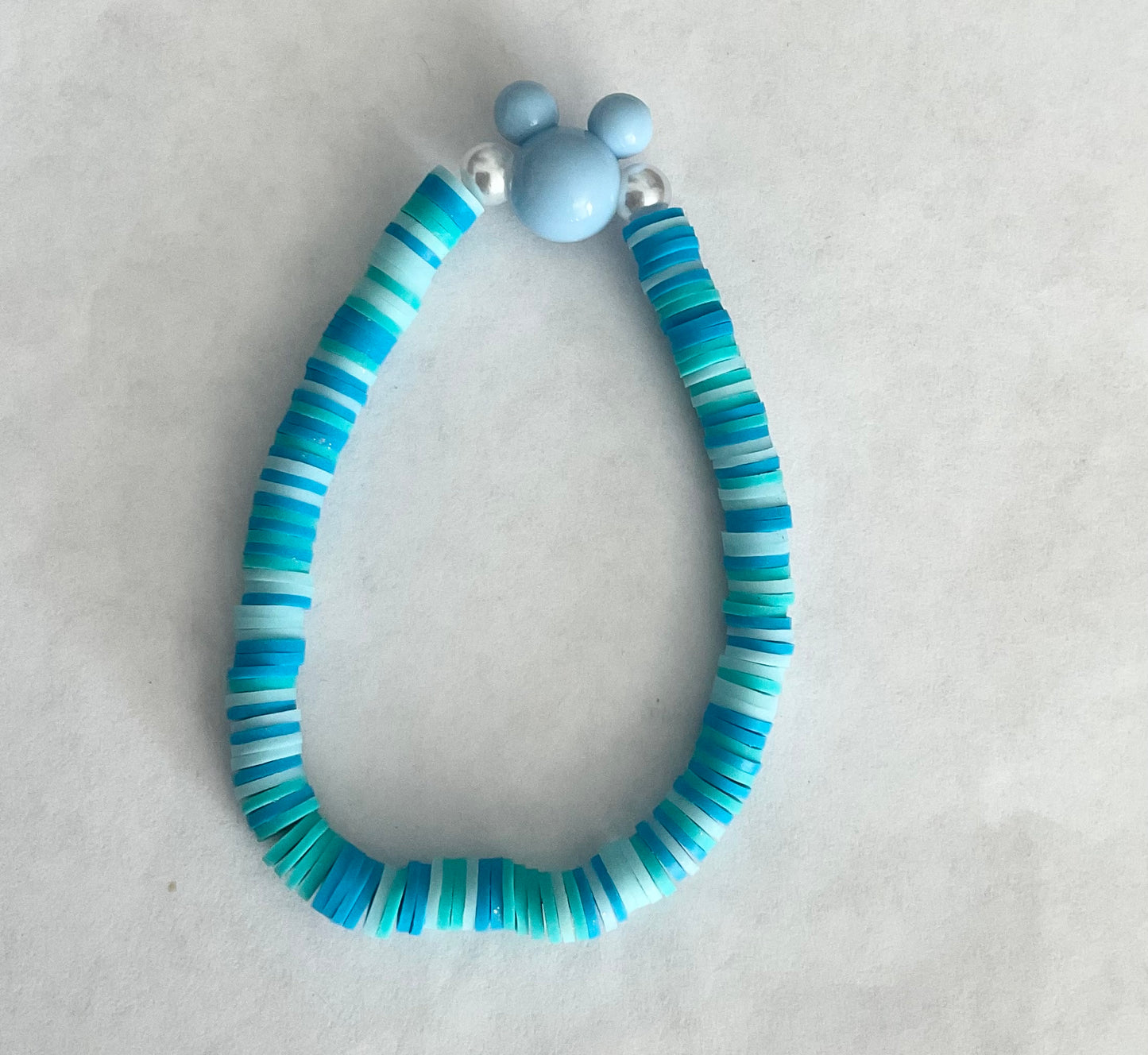 Magical clay beaded bracelet