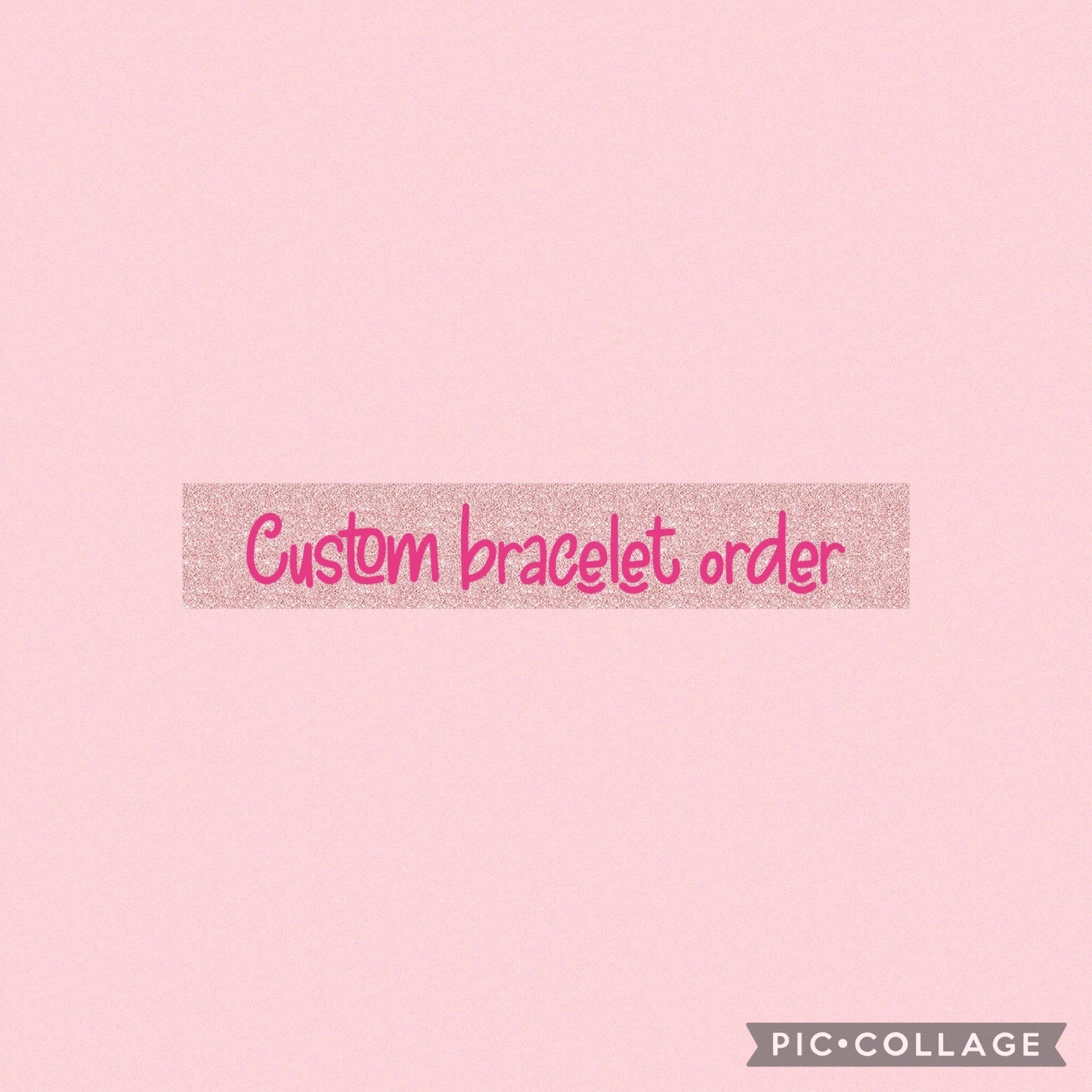 Custom order for Vicki